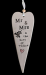Mr & Mrs Sentiment Heart