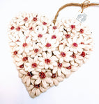 Medium Pink Flower Heart